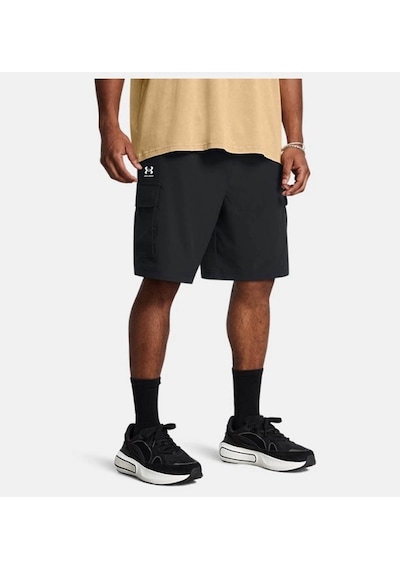 Under Armour Ua Vibe Woven Cargo Siyah Erkek Şort 1386560-001 Siyah