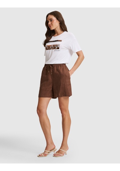 Pierre Cardin Kahverengi Comfort Fit Bermuda Şort 50321218 Vr029