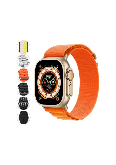 Fitsmart Amax Ultra Watch Akıllı   Saat + 7 Adet Kordon (İthalatçı Garantili)