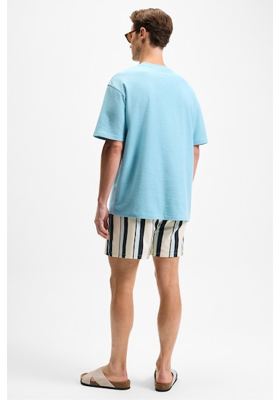 Grımelange OURFLOW Erkek Nakış Detaylı %100 Organik Pamuk Bisiklet Yaka Kısa Kollu Oversize Açık Mavi T-Shirt Grımelange OURFLOW Erkek Nakış Detaylı %100 Organik Pamuk Bisiklet Yaka Kısa Kollu Oversize Açık Mavi T-Shirt