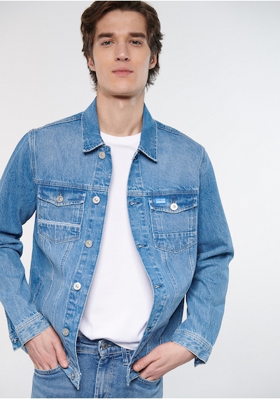Mavi - Drake Premium Blue Jean Ceket 010143-80581 Mavi