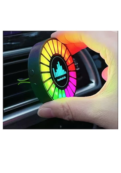 Sese Duyarlı Araçiçi Ve Masaüstü Kullanılabilen Ekolayzer Rgb