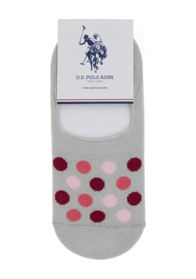 U.S. Polo Assn. Kadın 3'lü Babet Çorabı 50311369-VR086