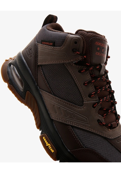 Skechers Air Envoy Memory Foam Wat.repel. Good Year Hafızalı Taban Kahverengi Bot Kahverengi
