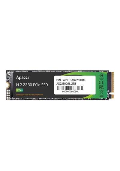 Apacer As2280q4l 256gb 3300-1300 Mb/s M.2 Pcıe Gen4 Ssd Disk Adad6apr0027