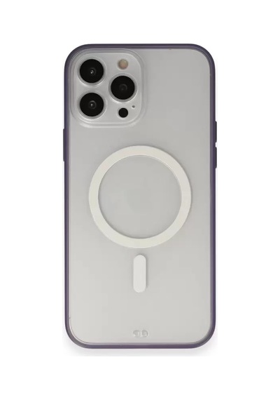Newface Apple İphone 14 Pro Kılıf Grand Magneticsafe Kapak - Mor