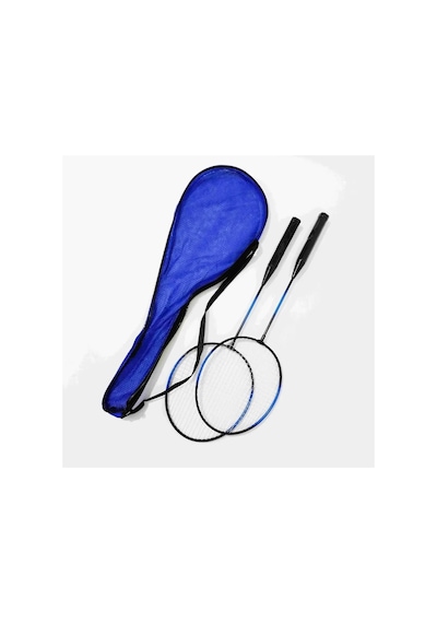 Çantalı Badminton 2 Adet Raketi İle 3 Adet Topu Çantalı Badminton Seti