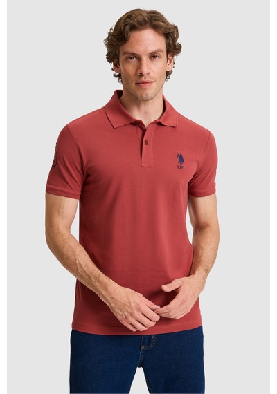 U.s. Polo Assn. Erkek Vişne Tişört Basic 50326920-vr223