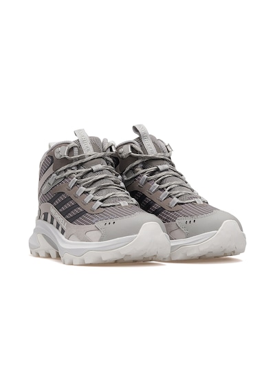Merrell Moab Speed 2 Mıd Gtx Unısex Gro-tex Vibram Taban Outdoor Bot 25k J037828 Gri Gri