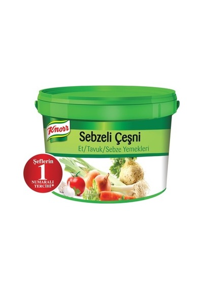 KNOR SEBZELİ ÇEŞNİ 6500 GR