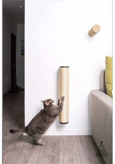 Kedi Tırmalama Duvara Monte 50 Cm