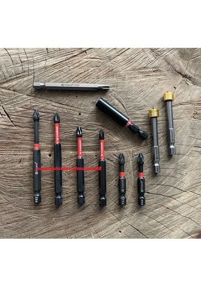 Vsc Vnd Ph2 Yıldız Bits Uç T30 Ph1 Bits Uzatma Pz2 Yıldız Sıkma Ucu Cobalt Set 10pcs Matkap Ucu