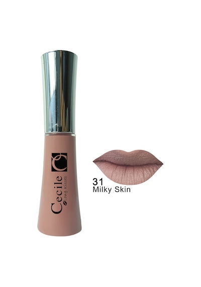 Cecile Long Kisses Kalıcı Mat Dudak Parlatıcı 31 Milky Skin