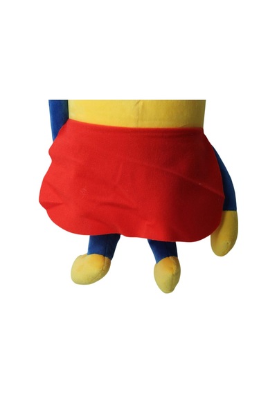 Despicable Me Minions Çılgın Hırsızlar Superman Versiyon Peluş Oyuncak Uyku & Oyun Arkadaşı 30 Cm. Kırmızı