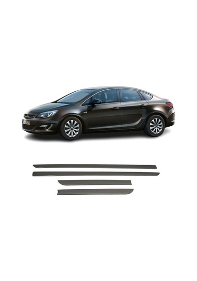 Agtuning Astra J SD Krom Yan Kapı Çıtası 2010 ve Üzeri Paslanmaz Çelik