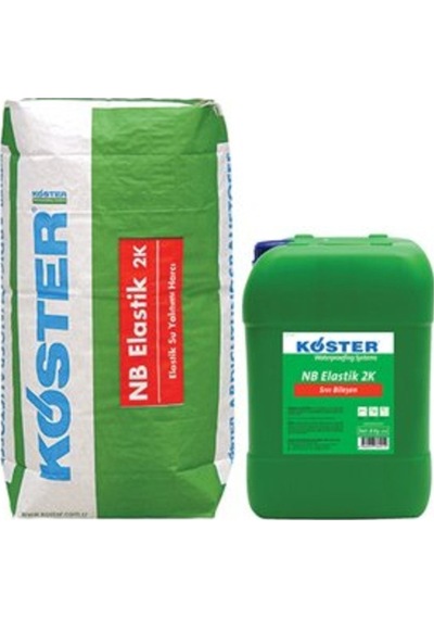 Köster Nb Elastik 2K - Çimento Esaslı Tam Elastik Sürme Yalıtım - 33 KG