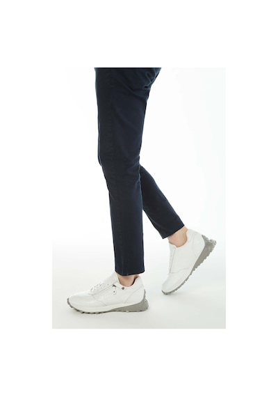 Tamer Tanca Erkek Hakiki Deri Beyaz Sneakers & Spor Ayakkabı 383 5454 Erk Ayk Y23 Beyaz Dr/beyaz Beyaz