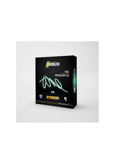 Orbus Hortum Şerit Led Green 5m