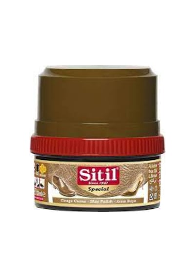 Sitil Special Krem Ayakkabı Boyası - Kahverengi 60Ml Kahverengi