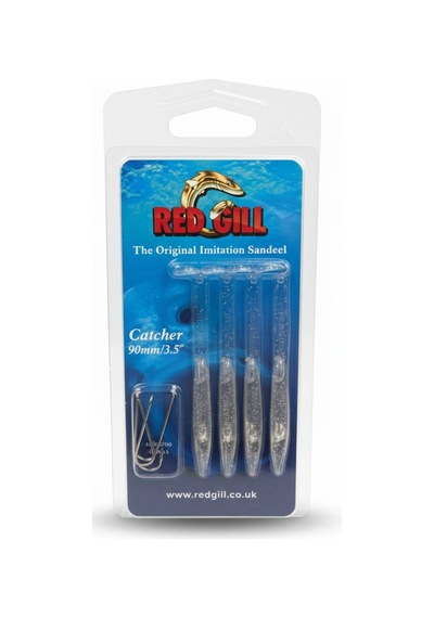 Redgill Original 9cm Silikon Yem - Clear Fleck