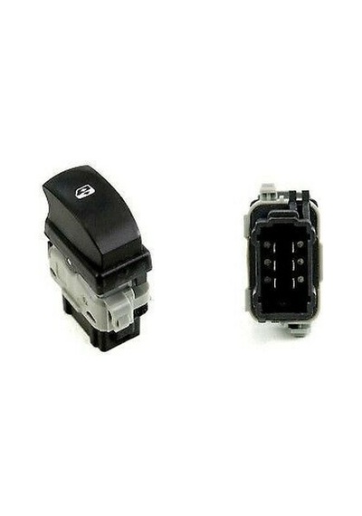 Aempart Cam Anahtarı Renault Clıo Iıı Symbol Sağ Siyah Gri 05-14 Aem30 0725