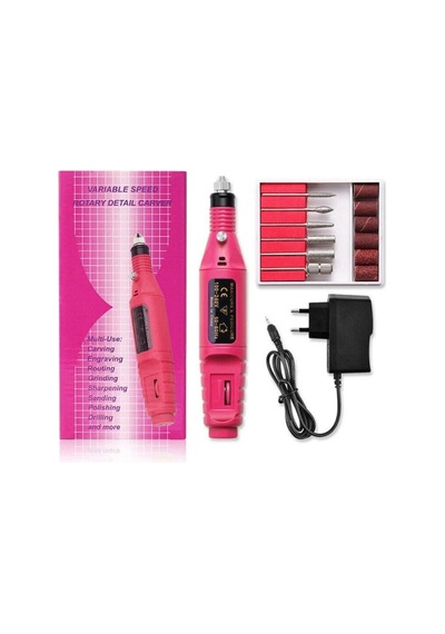Elektrikli Manikür Pedikür Törpüsü Profesyonel Bakım Süsleme Elektrikli Tırnak Törpü Makinesi 5468 44308700