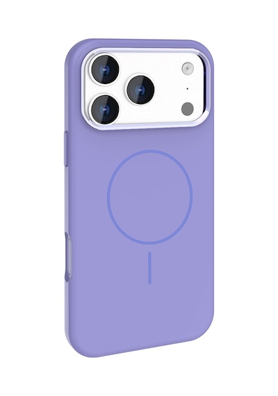 More Tr Apple Uyumlu iPhone 17 Pro Kılıf M-safe Şarj Özellikli Metal Kamera Çerçeveli Mtr Edi Silikon Kapak - Titanyum-g Gri