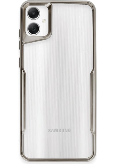 Newface Samsung Galaxy Uyumlu A05 Kılıf Boyi Silikon Kapak - Titan Gri Titan Gri