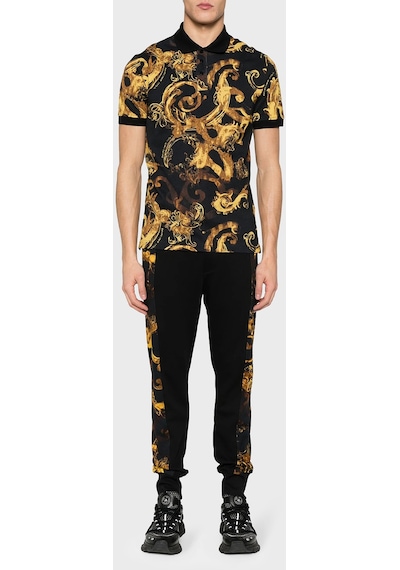 Versace Jeans Couture Erkek Polo Yaka T Shirt 76gag6s0 Js286 G89 Siyah-gold Siyah-gold Siyah - Altın Versace Jeans Couture Erkek Polo Yaka T Shirt 76gag6s0 Js286 G89 Siyah-gold Siyah-gold Siyah - Altın