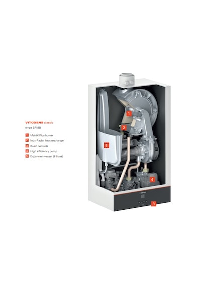 Viessmann Vitodens Classic BPKB 25 kW Yoğuşmalı Kombi