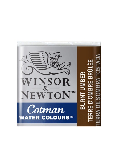 Cotman Sulu , Yarım Tablet, Burnt Umber 076 Sku: Zeusb000yqı1qa