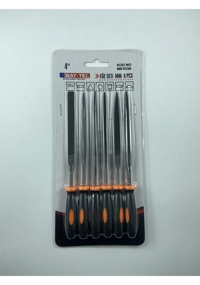 Bay-tec Eğe Seti Mini 6 Parça Mk-1036