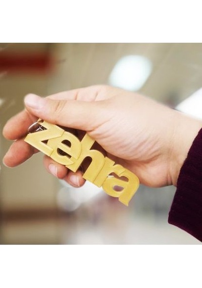 İsme Özel 3d Isimli Anahtarlık Çok Renkli