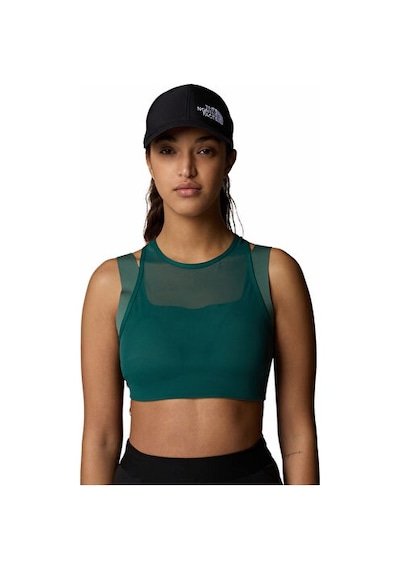 The North Face W Refina Double-layer Bra Kadın Sporcu Sütyeni Nf0a891k6gı1 Yeşil Yeşil