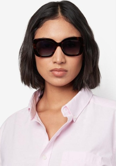 Thf 2224/s 0869o 52 Tommy Hilfiger Kadın Cat Eye Kahverengi