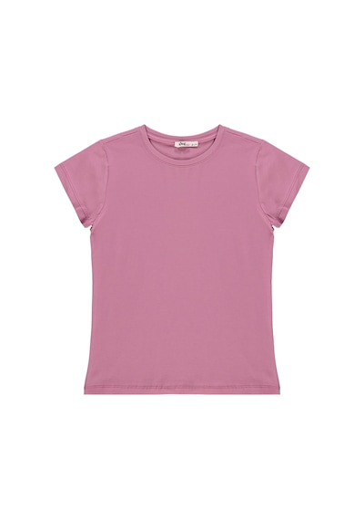 Civil Girls Basic 10-13 Yaş Tişört - Pembe Gül Kurusu