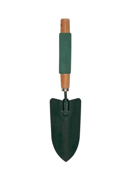 Ahşap Saplı Kürek 35 Cm Metal Bahçe Küreği, Ahşap Saplı Bahçe El Küreği