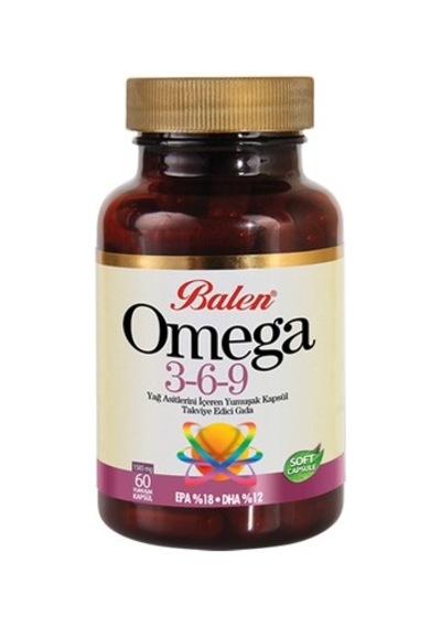 Balen Omega 3 6 9 Yumuşak Kapsül 1200 MG 60 Kapsül