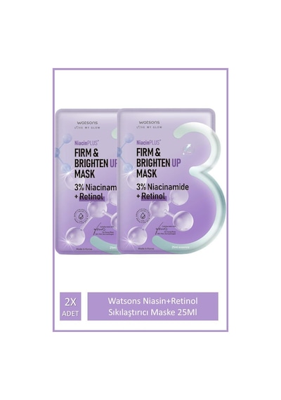 Watsons Niasin+retinol Sıkılaştırıcı Maske 25ml 2x