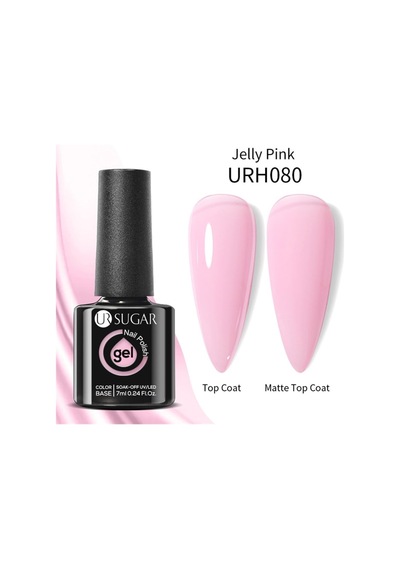 Ur Sugar French Pembesi Kalıcı Oje 7 Ml Urh080 Jelly Pınk