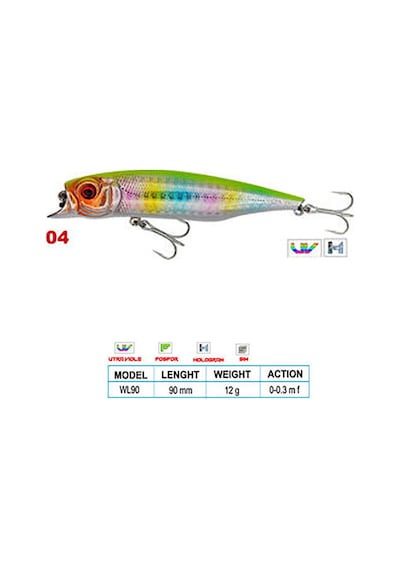 Wily Hunter Cl:04 90mm 12gr 0-0.3m F