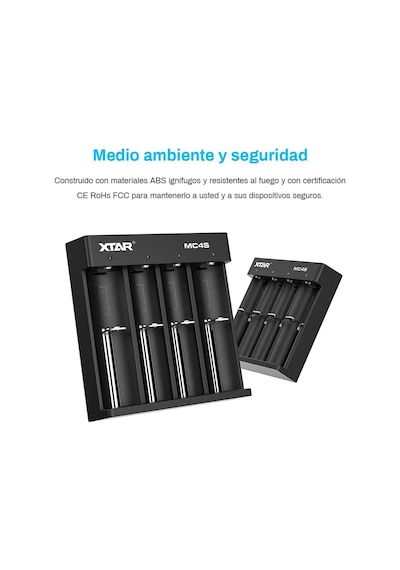 18650 Akıllı Şarj Cihazı Xtat Mc4s Usb C 16340 Lityum İyon Bataryalar Ve Nı-cd İçin Aynı Zamanda 18650 Bataryalar İçin