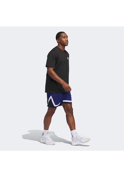 Adidas Worldwide Hoops Graphic Erkek Siyah Basketbol T-shirtü Jm2225 SIYAH