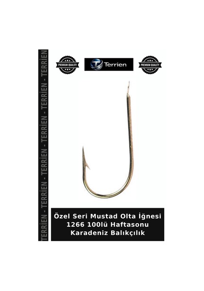 Özel Seri Mustad Olta İğnesi 1266 100lü Haftasonu Karadeniz Balıkçılık No:5