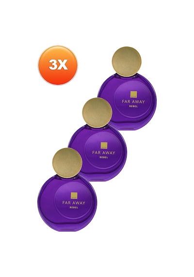 Avon Far Away Rebel Kadın Parfüm EDP 3 x 50 ML