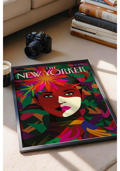 The New Yorker Çerçeveli Tablo March 18 2019