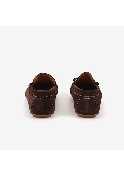 Kemal Tanca Erkek Kauçuk Tabanlı Süet Loafer A9407 Kahverengi