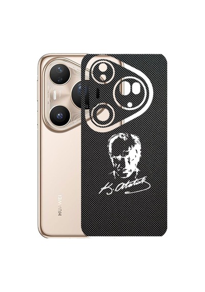 Huawei Pura 80 Ultra 5g İle Uyumlu Bumper Serisi Premium Arka Kapak Kaplama Kenarlar Yoktur