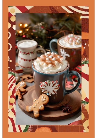 Gingerbread Hot Chocolate - Zencefilli Kurabiyeli Sıcak Çikolata, 200 Gr 200 G