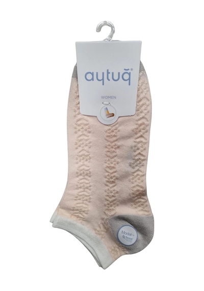 Angbutik Aytuğ 33278 Kadın Modal Patik Çorap Çok Renkli